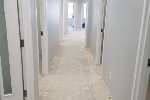 Commercial construction projects - Remax Hamilton Office Renovation - Hall