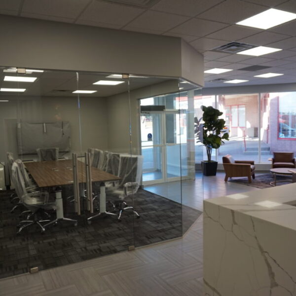Remax Hamilton Office Renovation - Reception Area